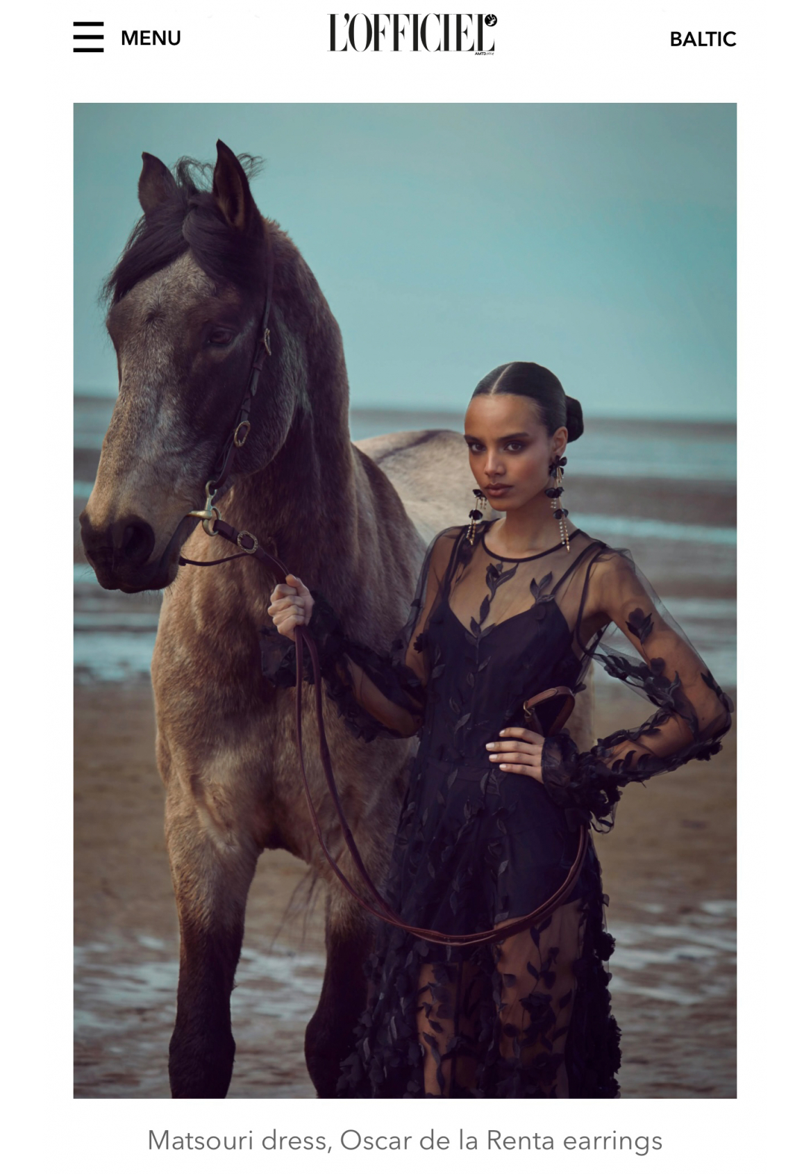 Editorial feature: MATSOUR’I for L’OFFICIEL Baltic