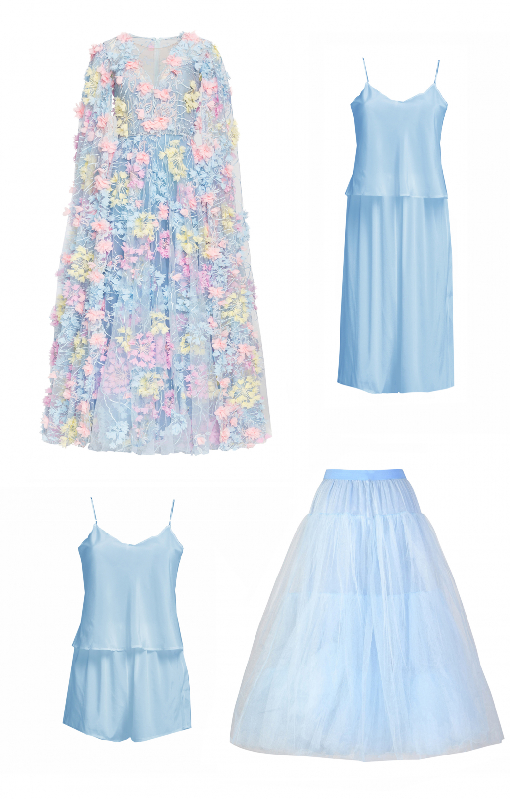 Cocktailkleid "Hortensia" Midi mit abnehmbaren Ärmeln Cocktailkleid "Hortensia" Midi mit abnehmbaren Ärmeln