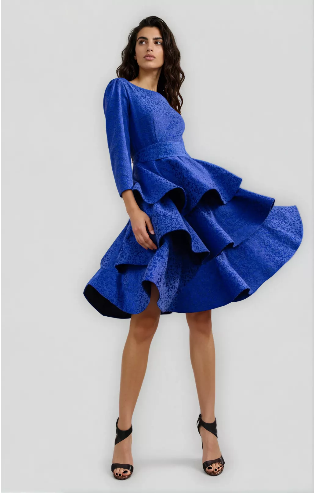 Transformer Dress-Blouse "Jacqueline" Blue Transformer Dress-Blouse "Jacqueline" Blue