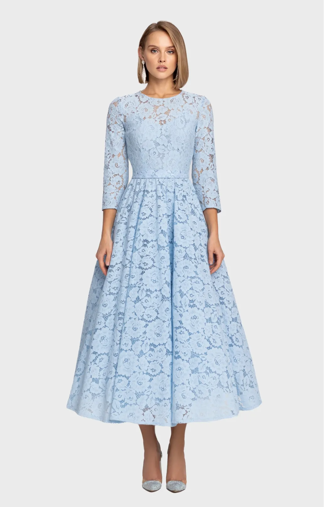 Lace dress "Vicktoria" Light Blue