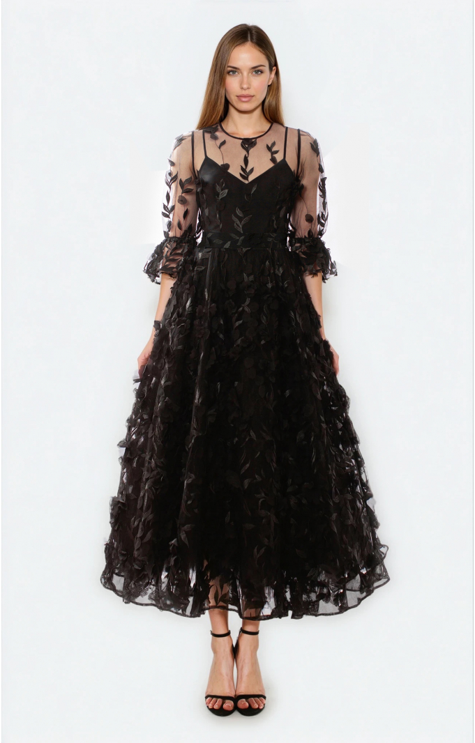 Cocktailkleid "Franceska" midi