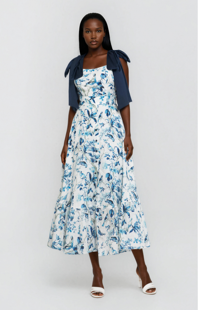 Linen dress "Eveline"