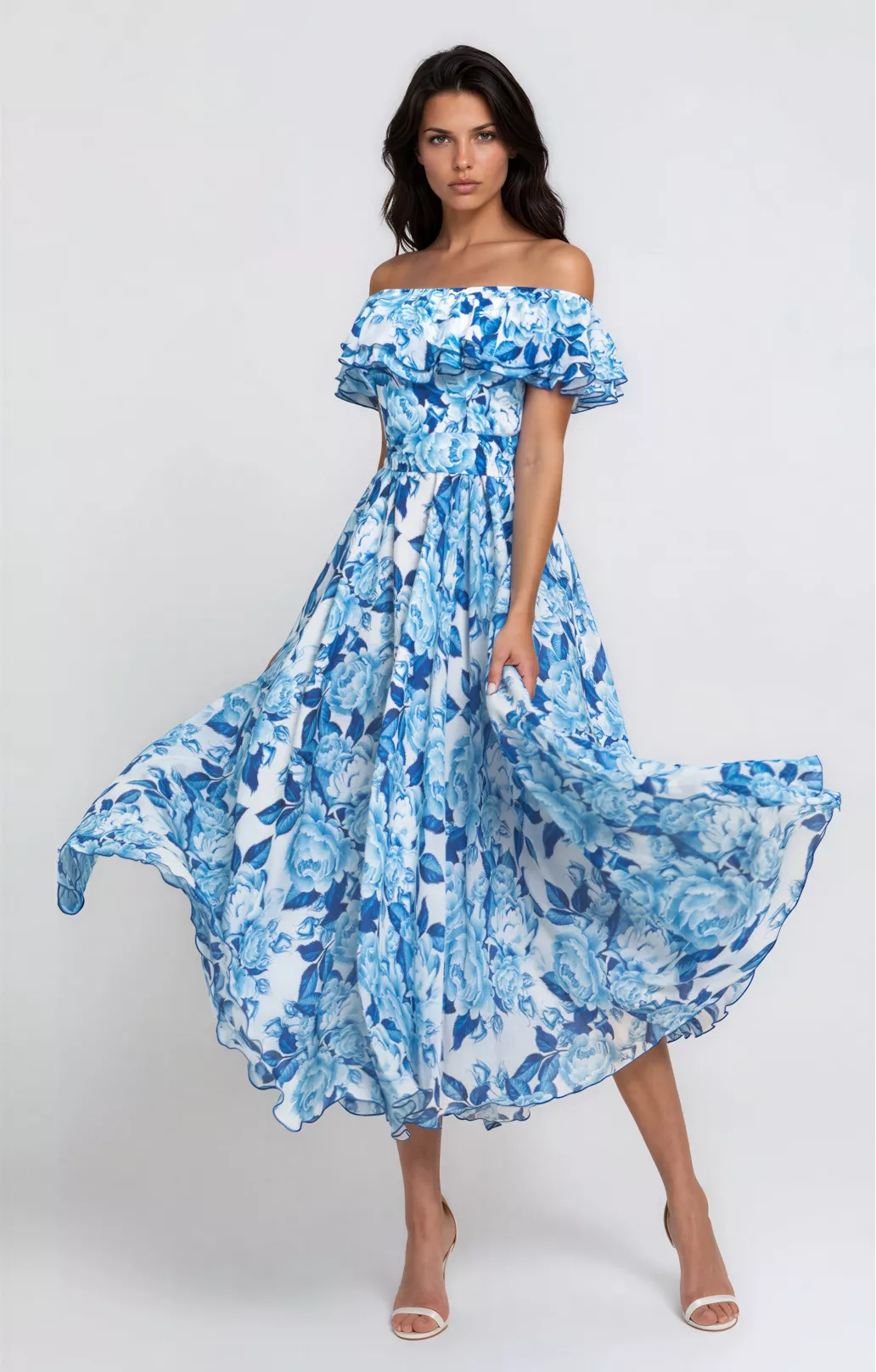 Seidenkleid "Nikol" Midi