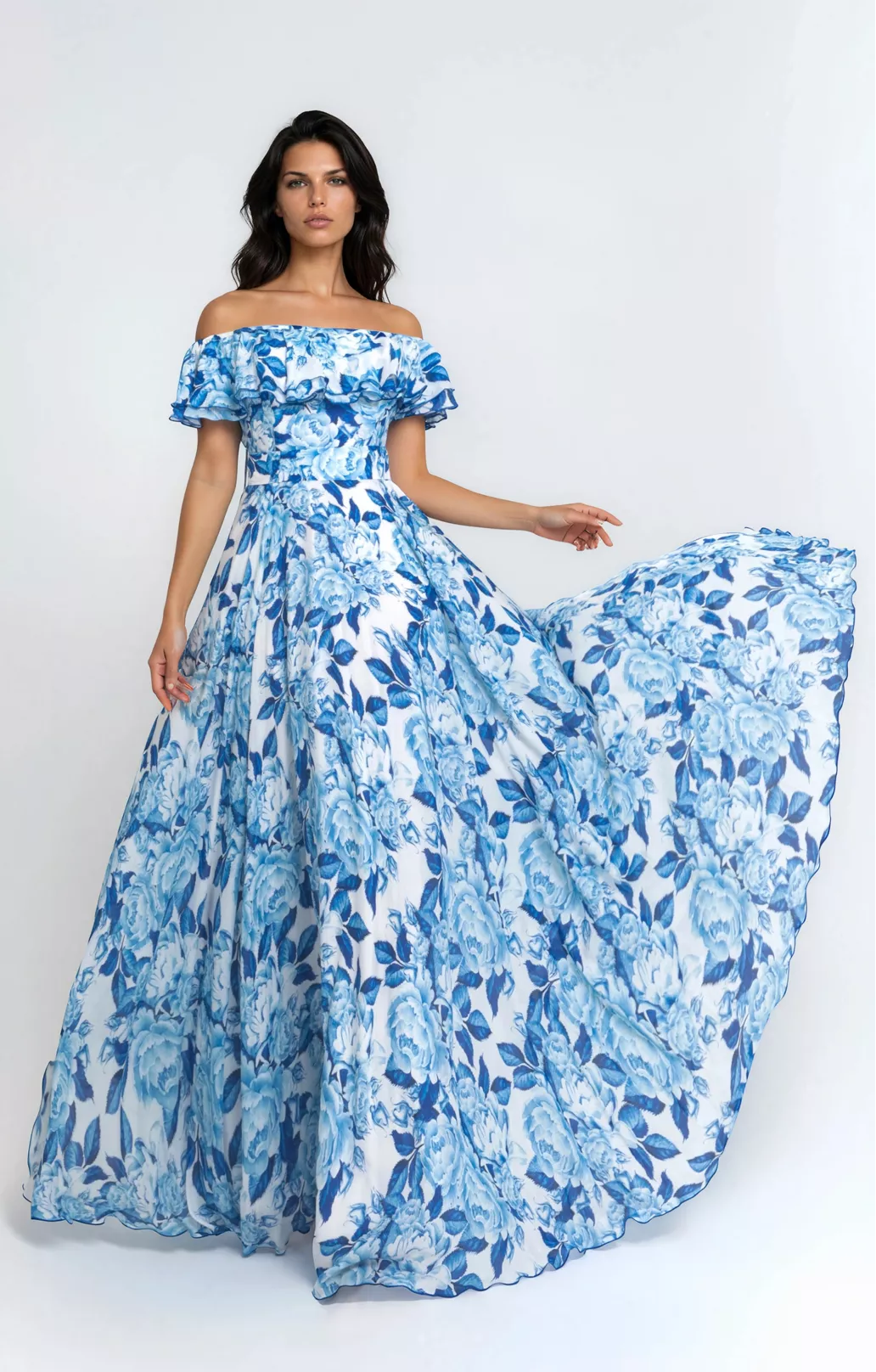 Silk dress "Nikol" Maxi Silk dress "Nikol" Maxi