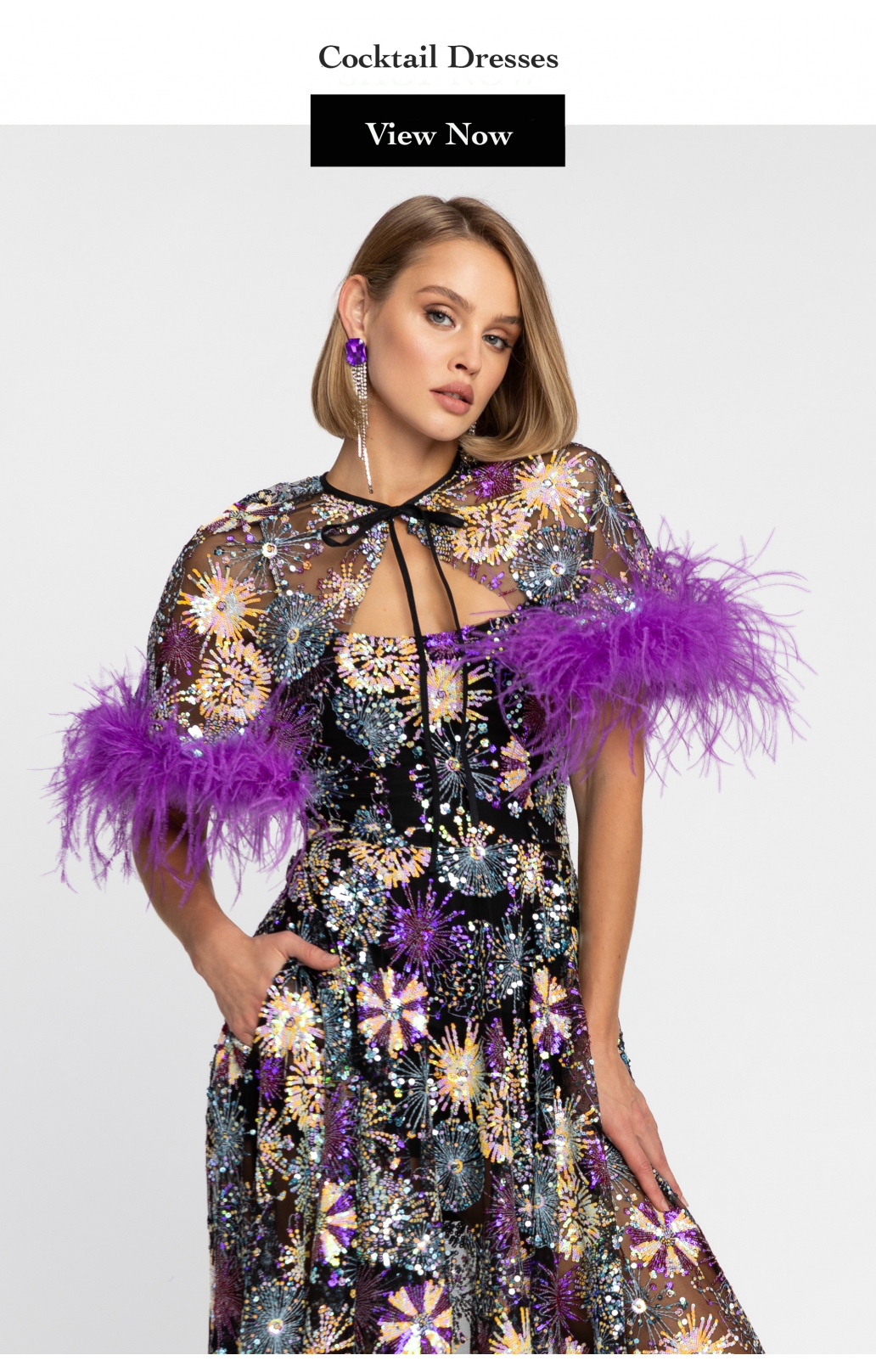 Cocktailkleid "Face"