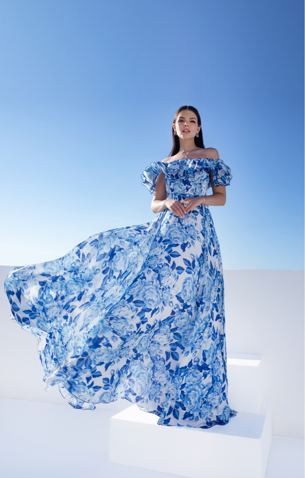 Seidenkleid "Nikol" Maxi