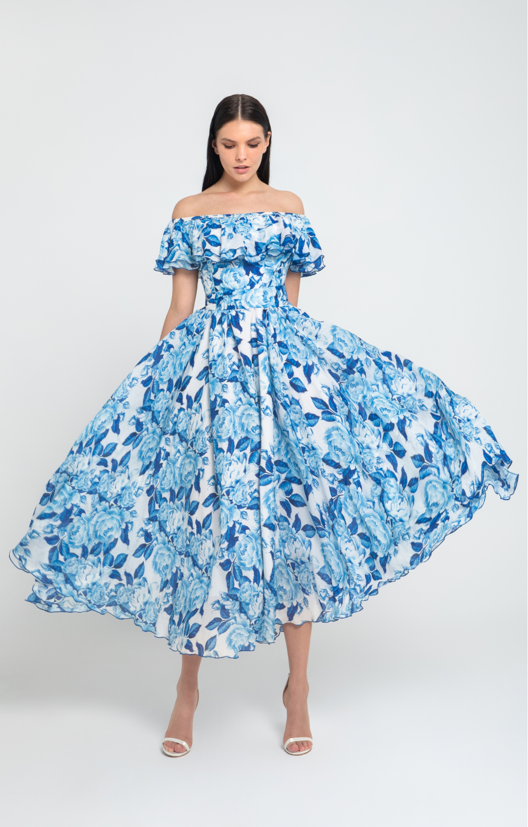 Seidenkleid "Nikol" Midi