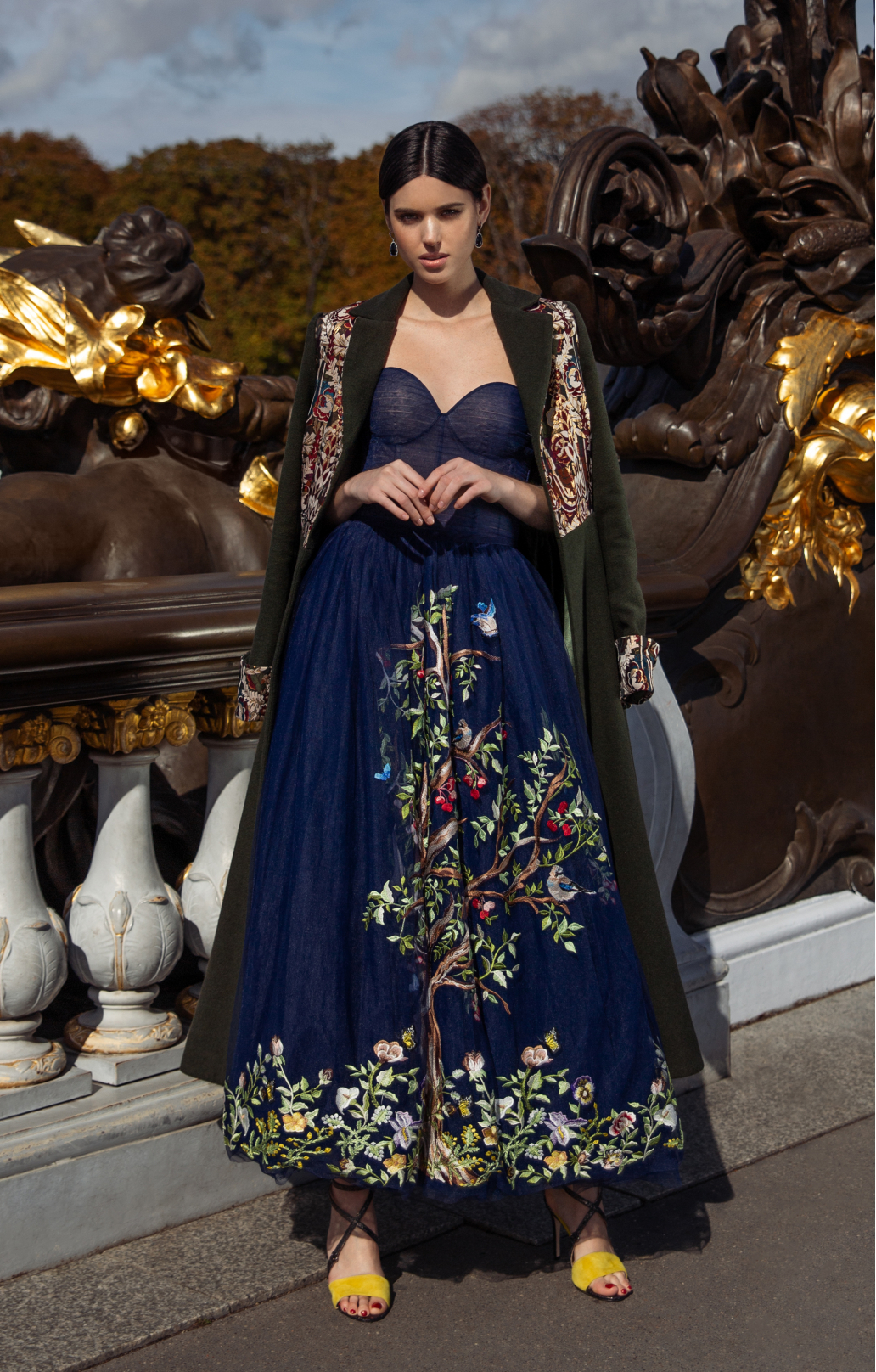 Mantel mit Kaschmiranteil "Elea"