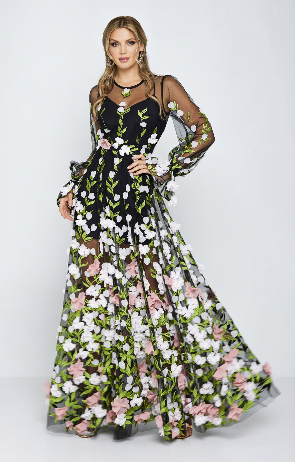 Abendkleid "Francesca" Pink