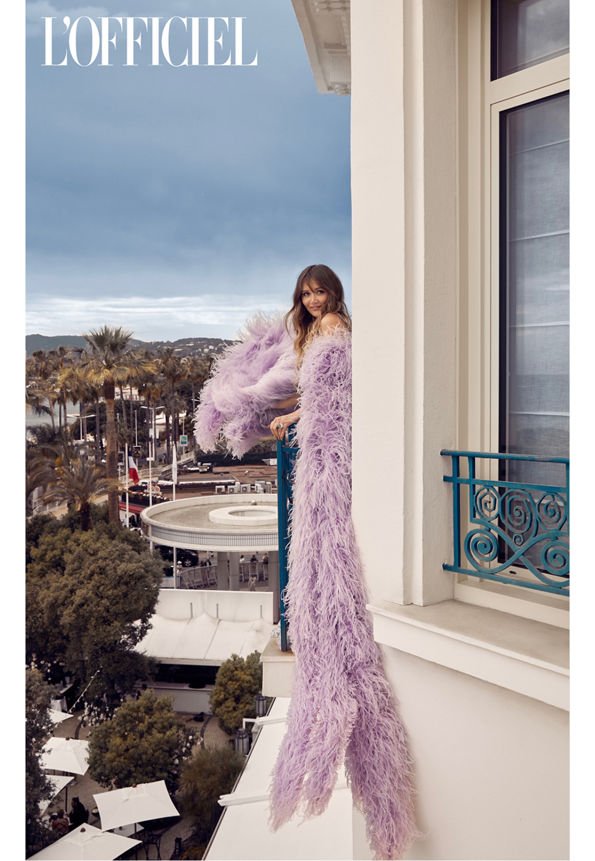 Ilona Matsour für  L'OFFICIEL  Austria.