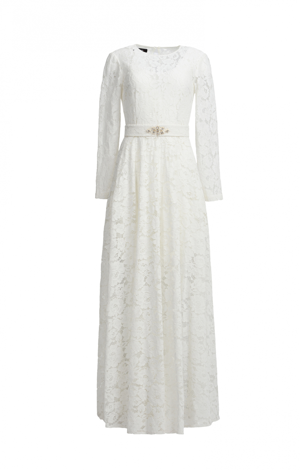 Spitzenkleid "Vicky" Weiss